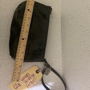 Coach Black Leather Clutch